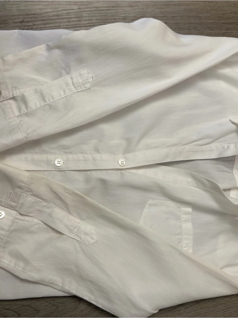 Elizabeth and James Cohen White Tailored Button-Down Shirt - Picture 6 of 11